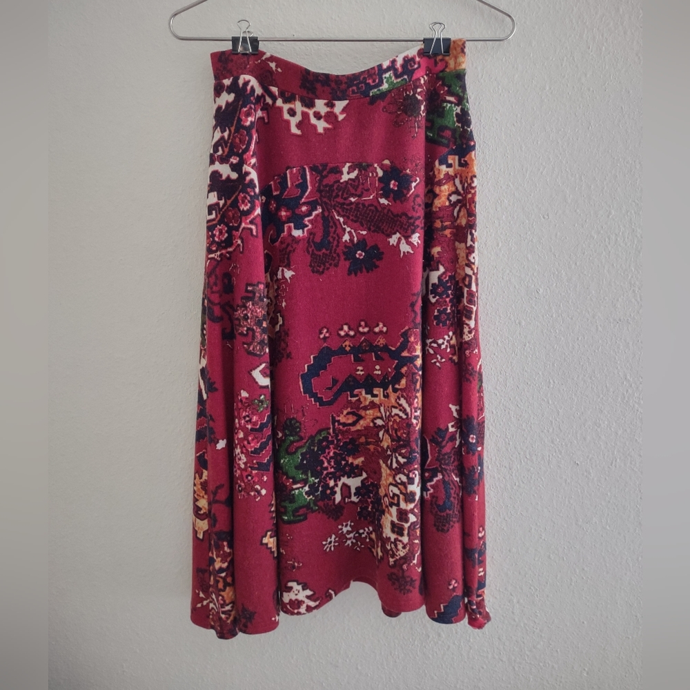 Anthropologie Akemi + Kin Lined Knit Midi Skirt Sz. S